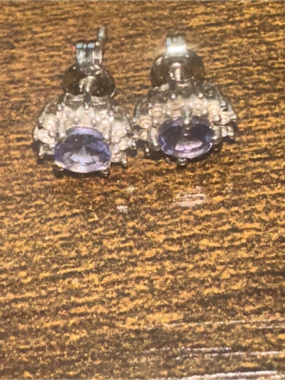 Genuine Tanzanite Studs